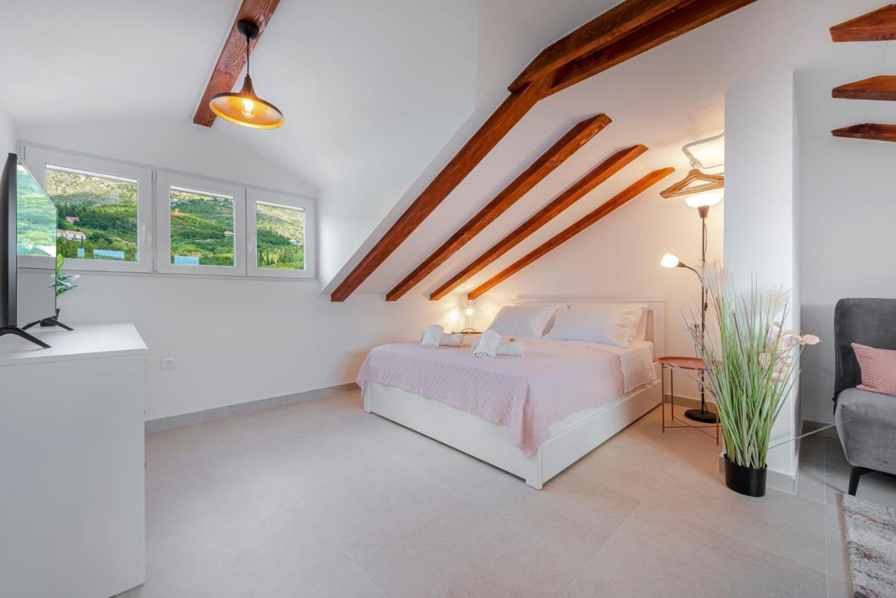 Villa Gold Residence 4 Mlini Bagian luar foto