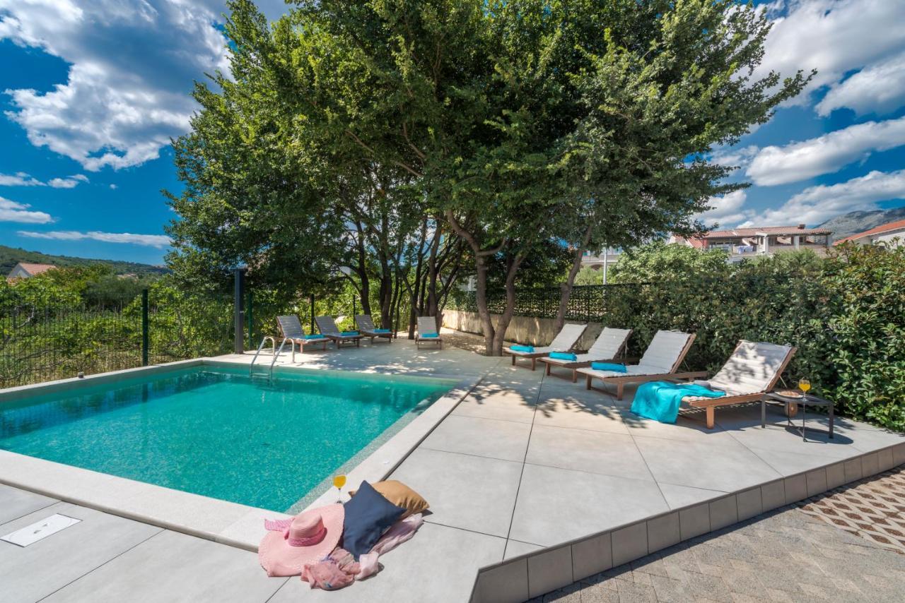 Villa Gold Residence 4 Mlini Bagian luar foto